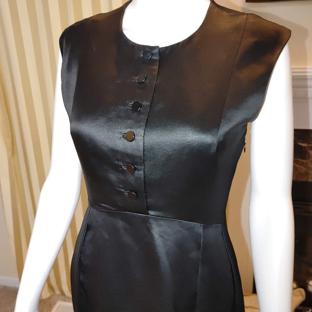 THEYSKENS' THEORY BUTTON FRONT DRACE DRESS 6 - Picture 6 of 11